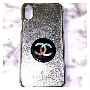 ♠️ Kate Spade ♠️  silver iPhone X Case